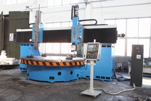 CK5263 Torno CNC vertical con Viga Fijo