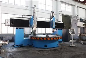Doble Columna Vertical CNC Torno